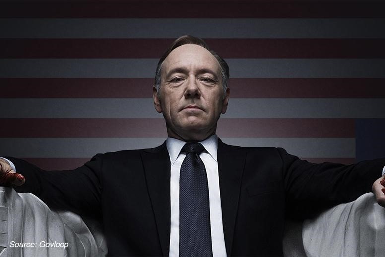Frank Underwood from House of Cards
