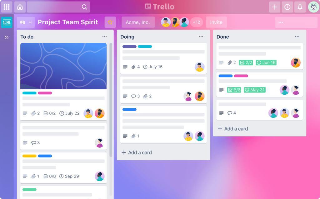 trello project management tools